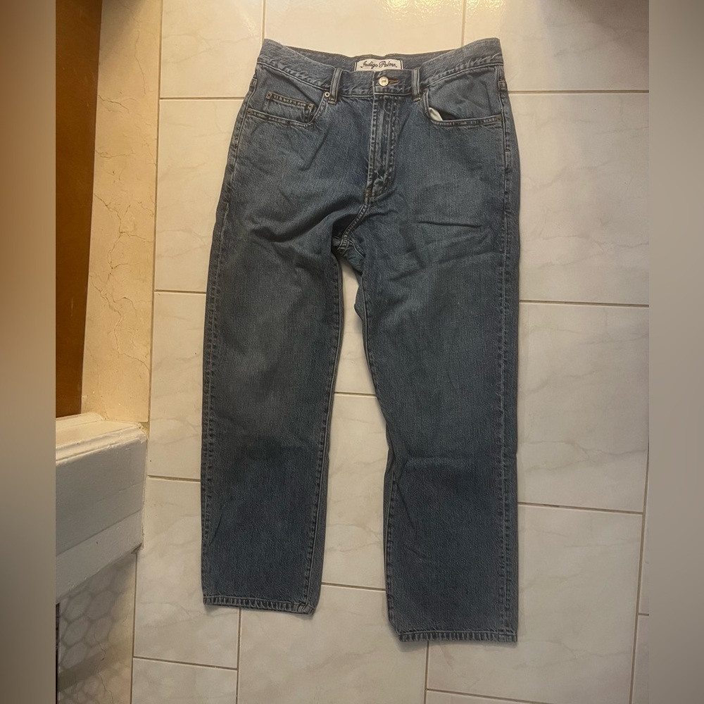 Vintage Indigo Palms Denim Company Men’s Blue Denim Jeans